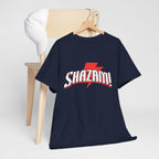 Shazam! Lightning Logo T-Shirt — Retro Comic Superhero Tee