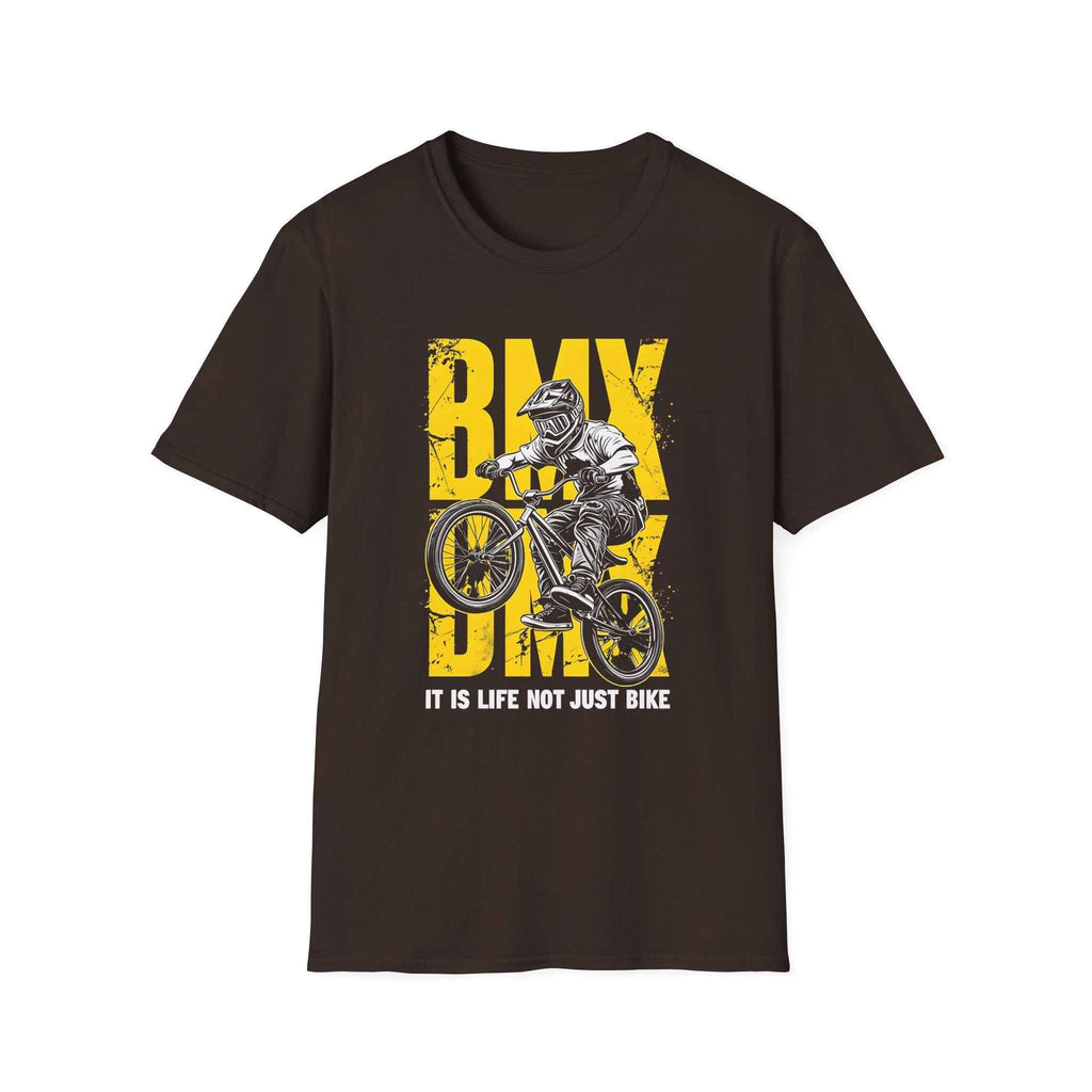 BMX Biker Unisex T-Shirt, BMX Tee, Cool Biker Shirt, Softstyle Shirt, Gift for Biker