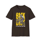 BMX Biker Unisex T-Shirt, BMX Tee, Cool Biker Shirt, Softstyle Shirt, Gift for Biker