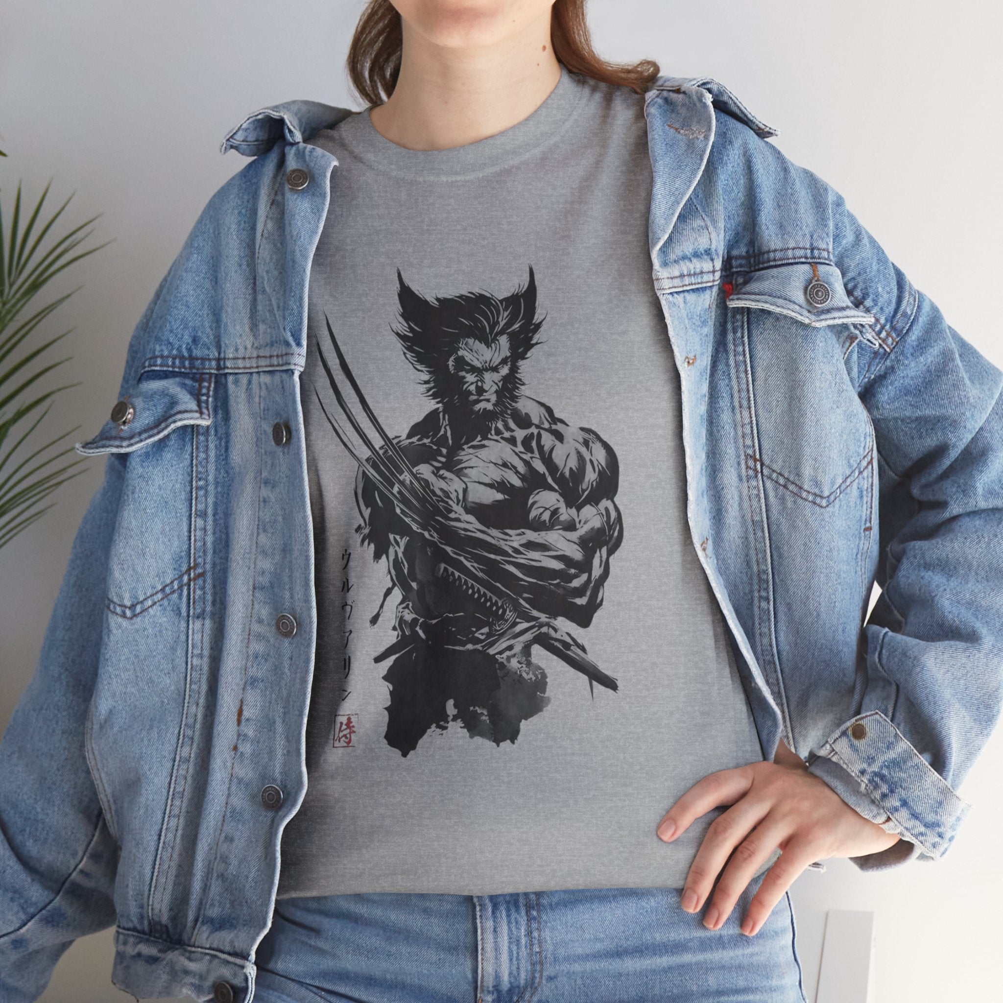 Wolverine Samurai T-Shirt – Marvel Inspired Japanese Style Unisex Tee
