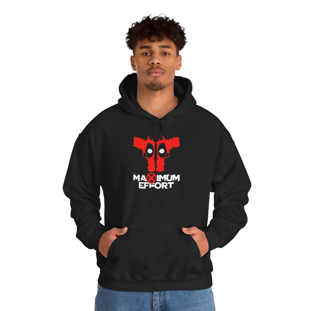 Deadpool "Maximum Effort" Hoodie — Marvel-Inspired Graphic Pullover