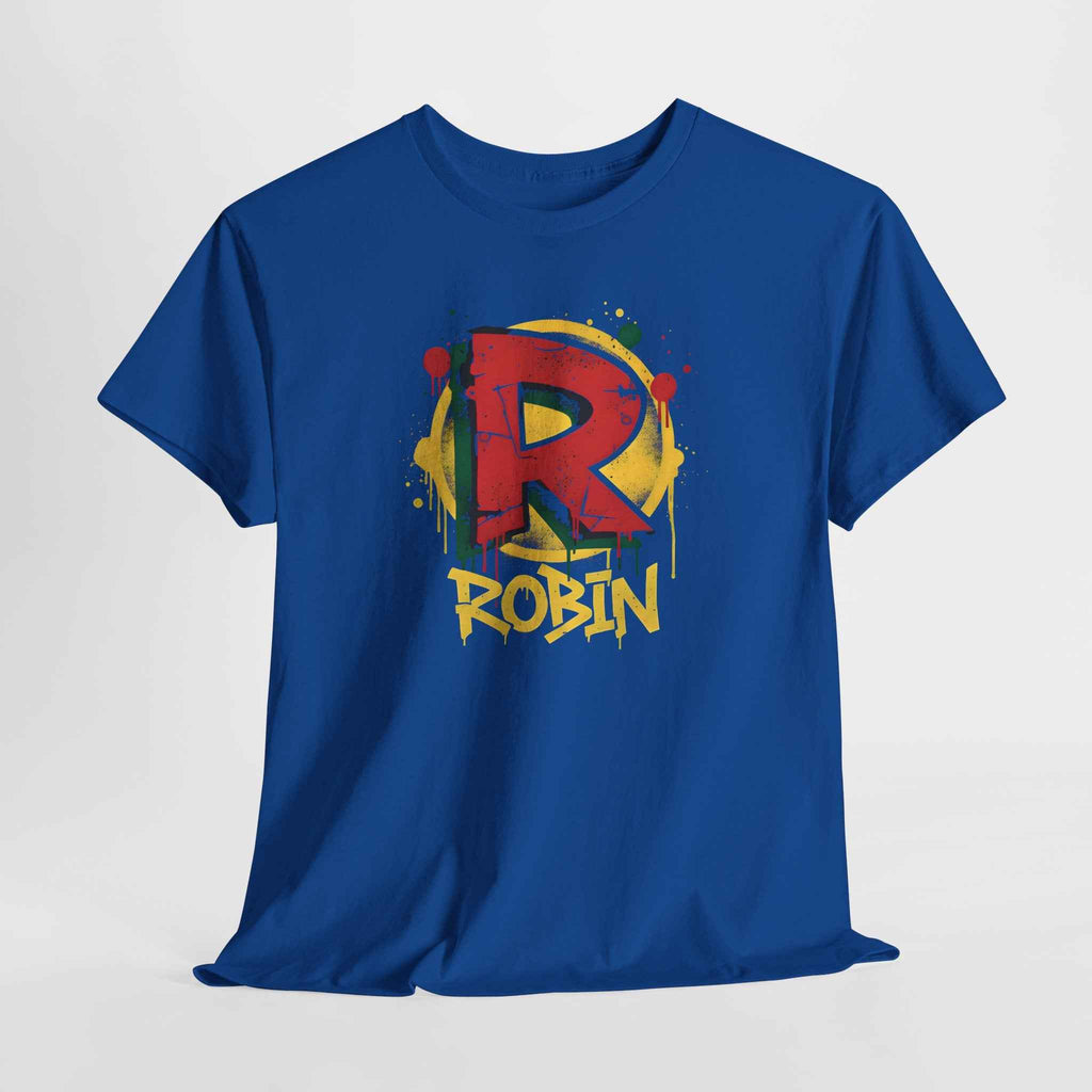 Robin Boy Wonder Graffiti R Logo Unisex T-Shirt