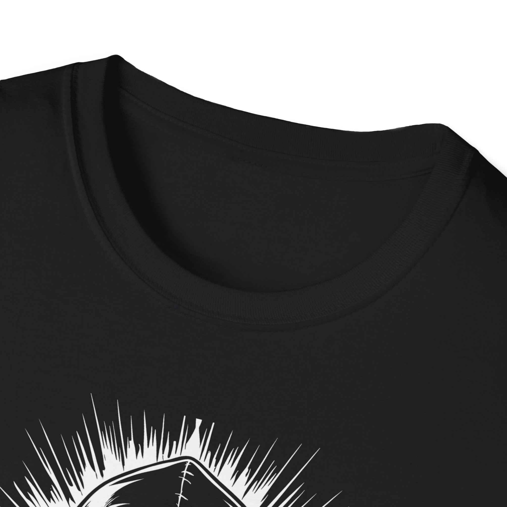 Dark Inside Unisex Softstyle T-Shirt, Skull Graphic Tee, Alternative Fashion, Halloween Costume, Gothic Style, Unisex Casual Wear