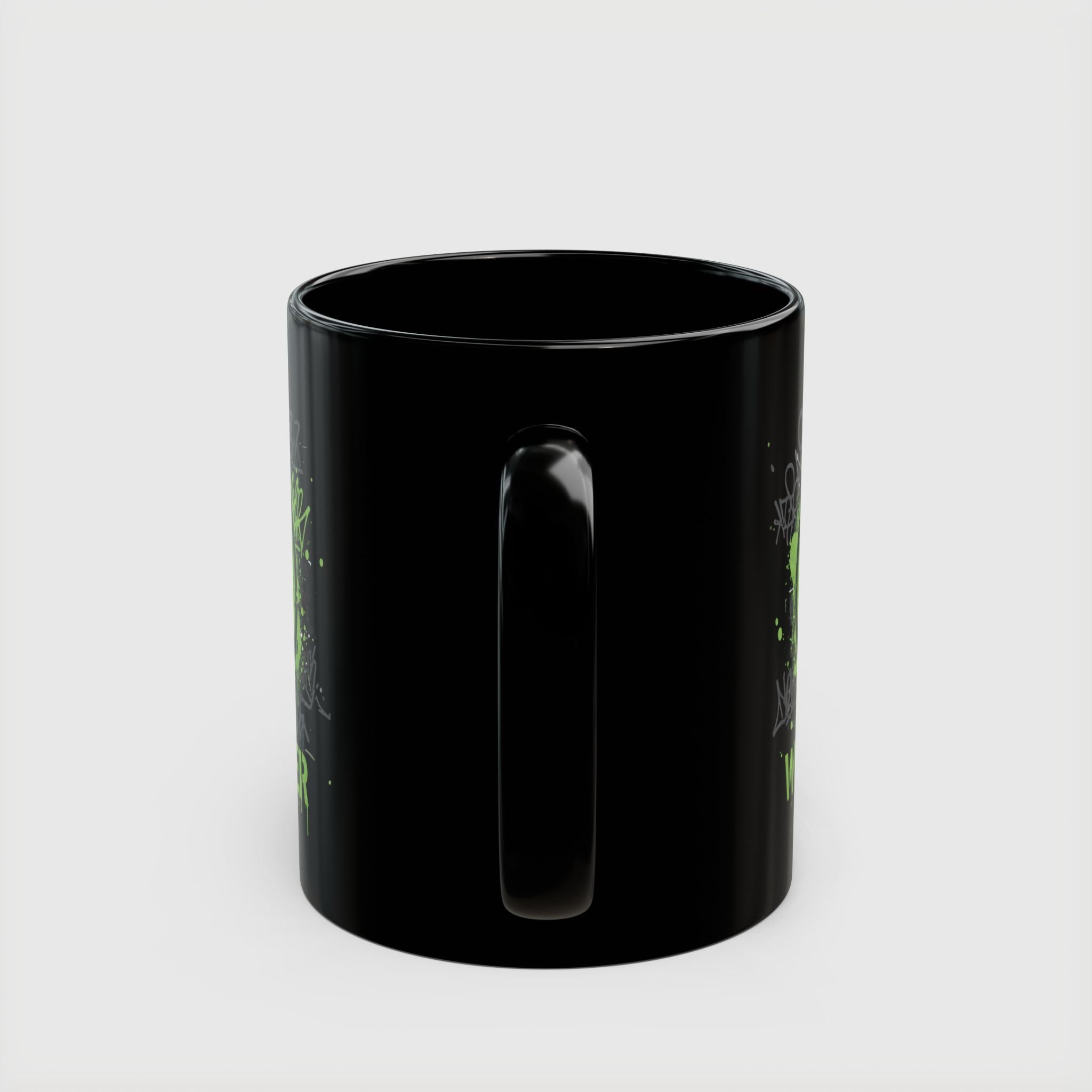 Edgy Willpower Lantern Street Art Statement Coffee Mug - Drkheroz