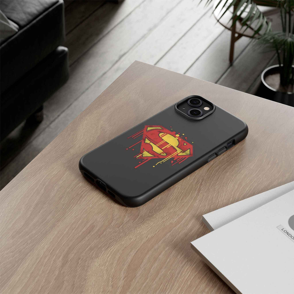 Superman Graphiti Hard iPhone Case