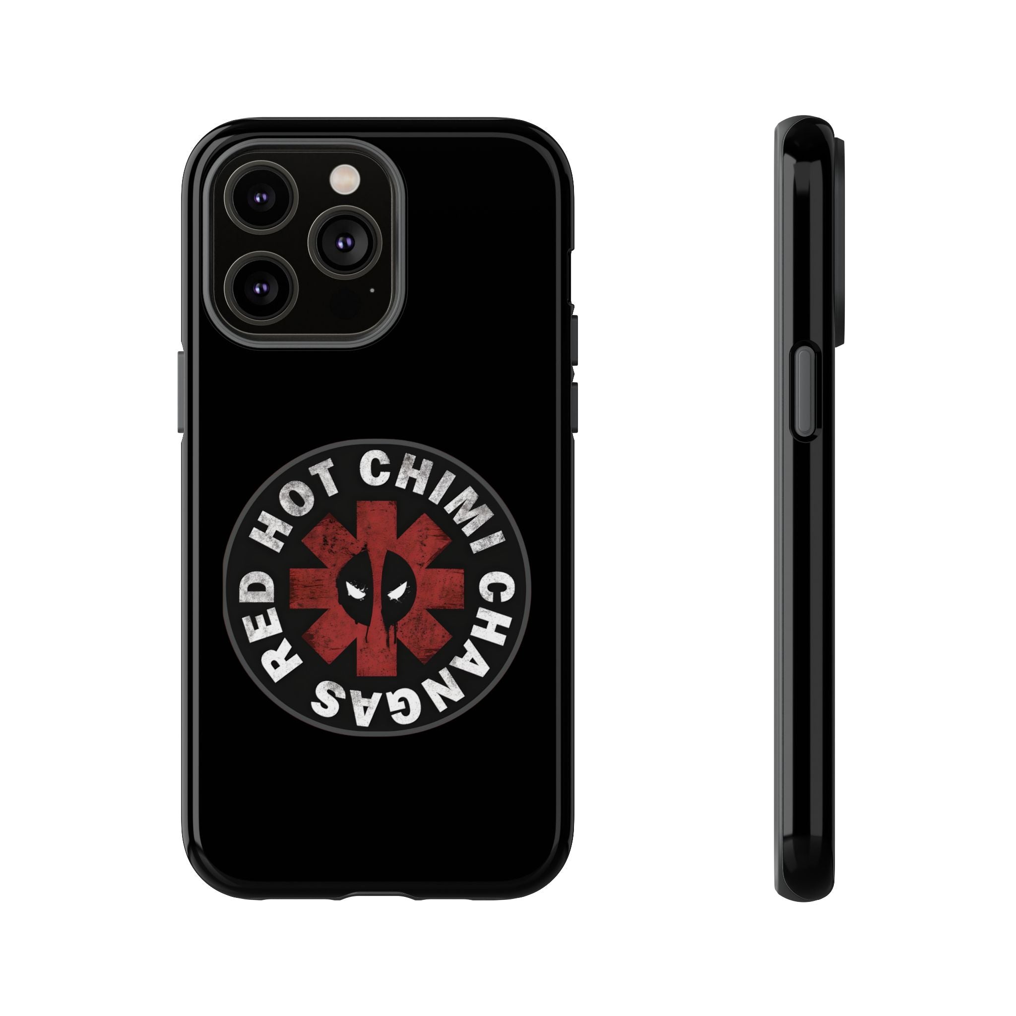 Deadpool: Chimi Chagans Hard Case for iPhone 17, 17 Air, 17 Pro Max, 16, 15, 14