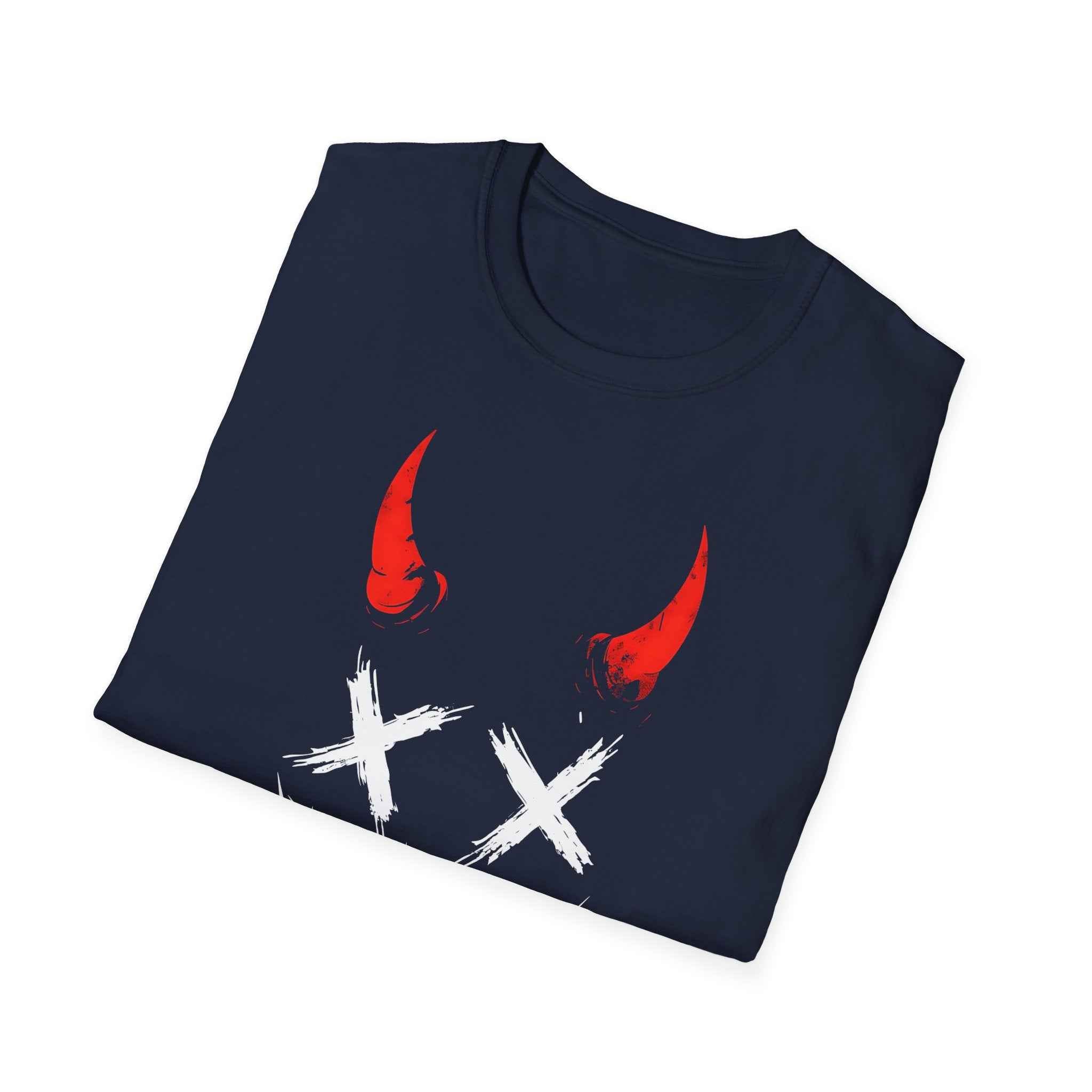 Devilish Graphic Unisex T-Shirt, Funny Tees, Halloween Costume, Casual Wear, Gift for Him/Her, Graphic Tee