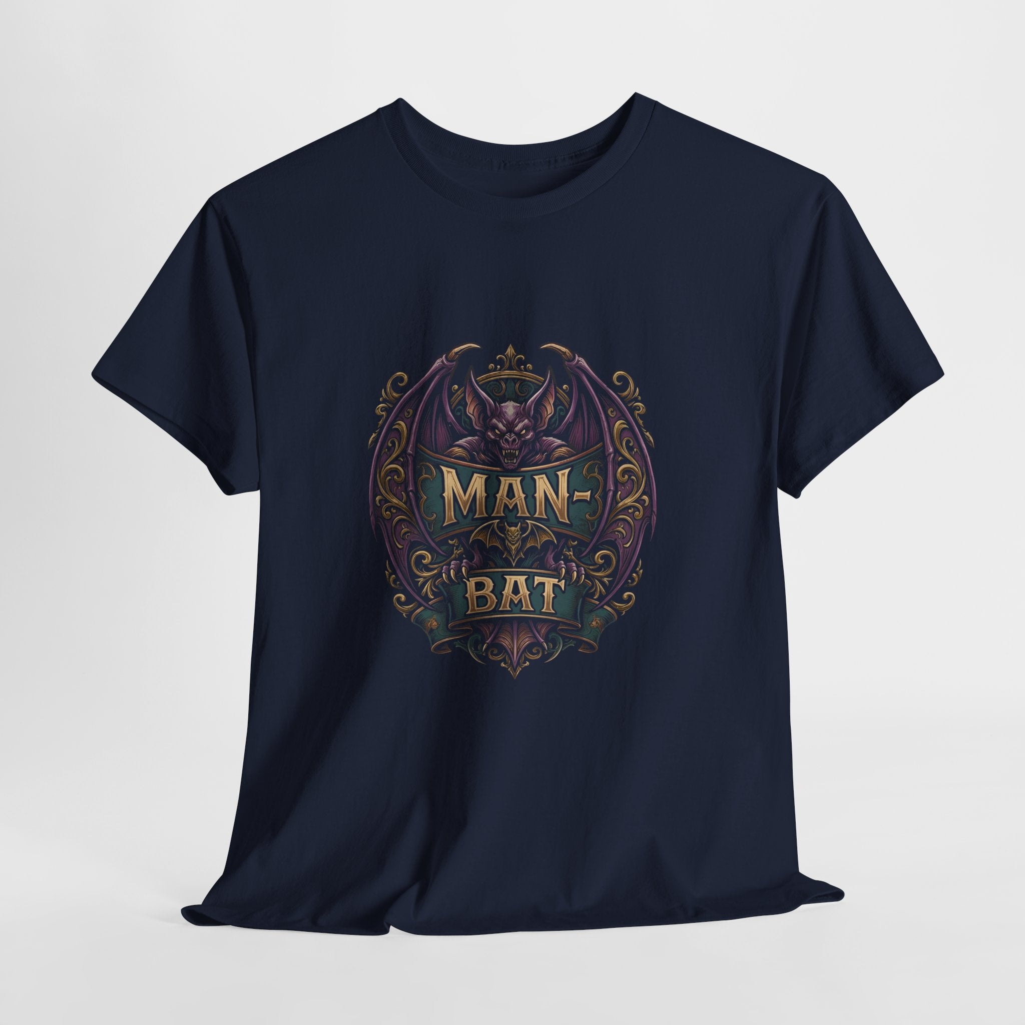 Gotham After Midnight: Man-Bat Baroque Unisex Cotton Tee