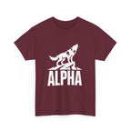Alpha Wolf Tee, Graphic T-Shirt, Animal Lover Gift, Statement Shirt, Birthday Present, Outdoor Adventure, Cool Tee, Unisex Shirt