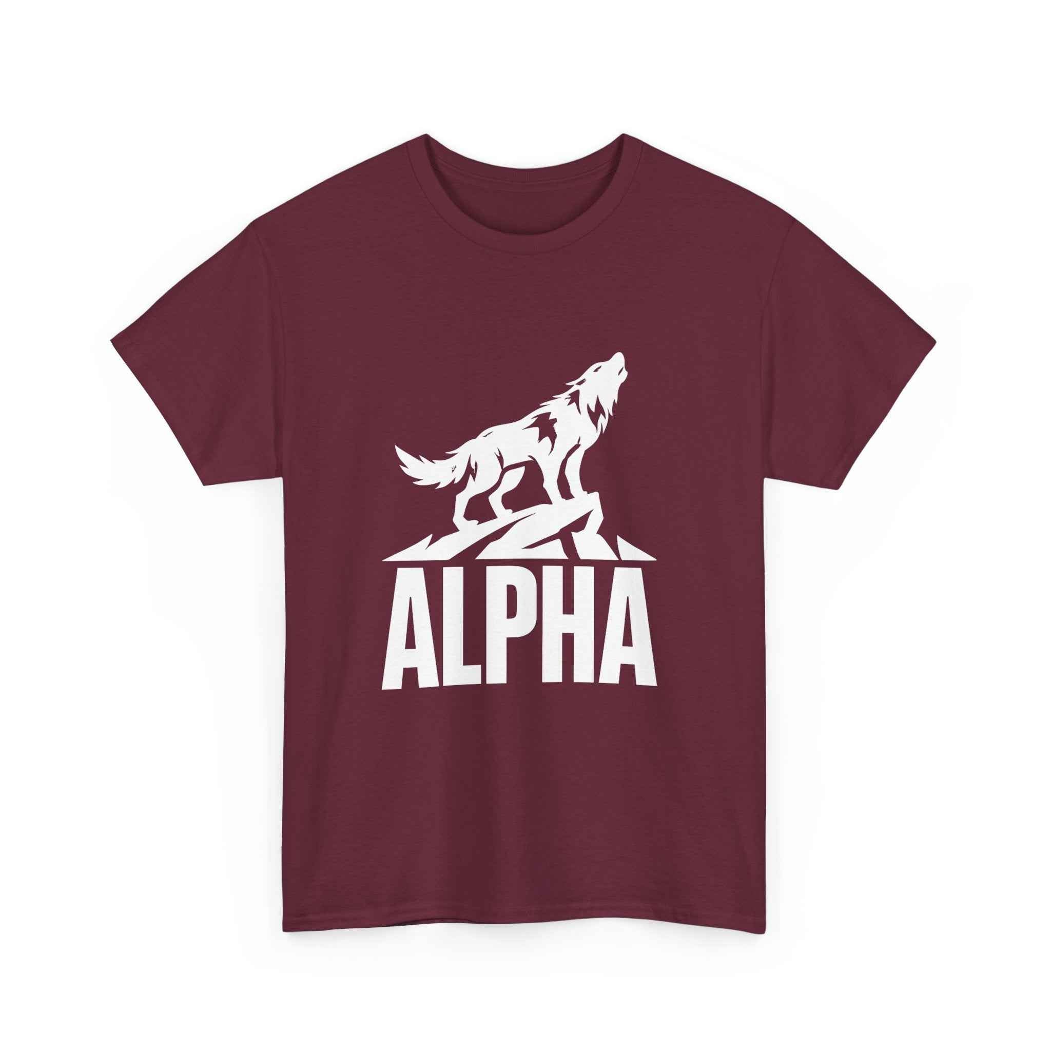 Alpha Wolf Tee, Graphic T-Shirt, Animal Lover Gift, Statement Shirt, Birthday Present, Outdoor Adventure, Cool Tee, Unisex Shirt