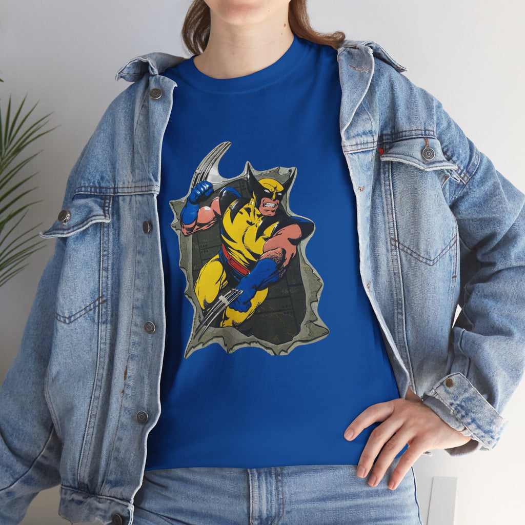 Retro Comic Wolverine T-Shirt — Vintage X‑Men Graphic Tee