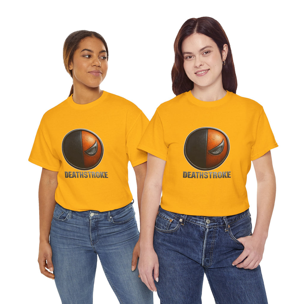 Deathstroke Logo T-Shirt – DC Comics Supervillain Graphic Tee for Fans