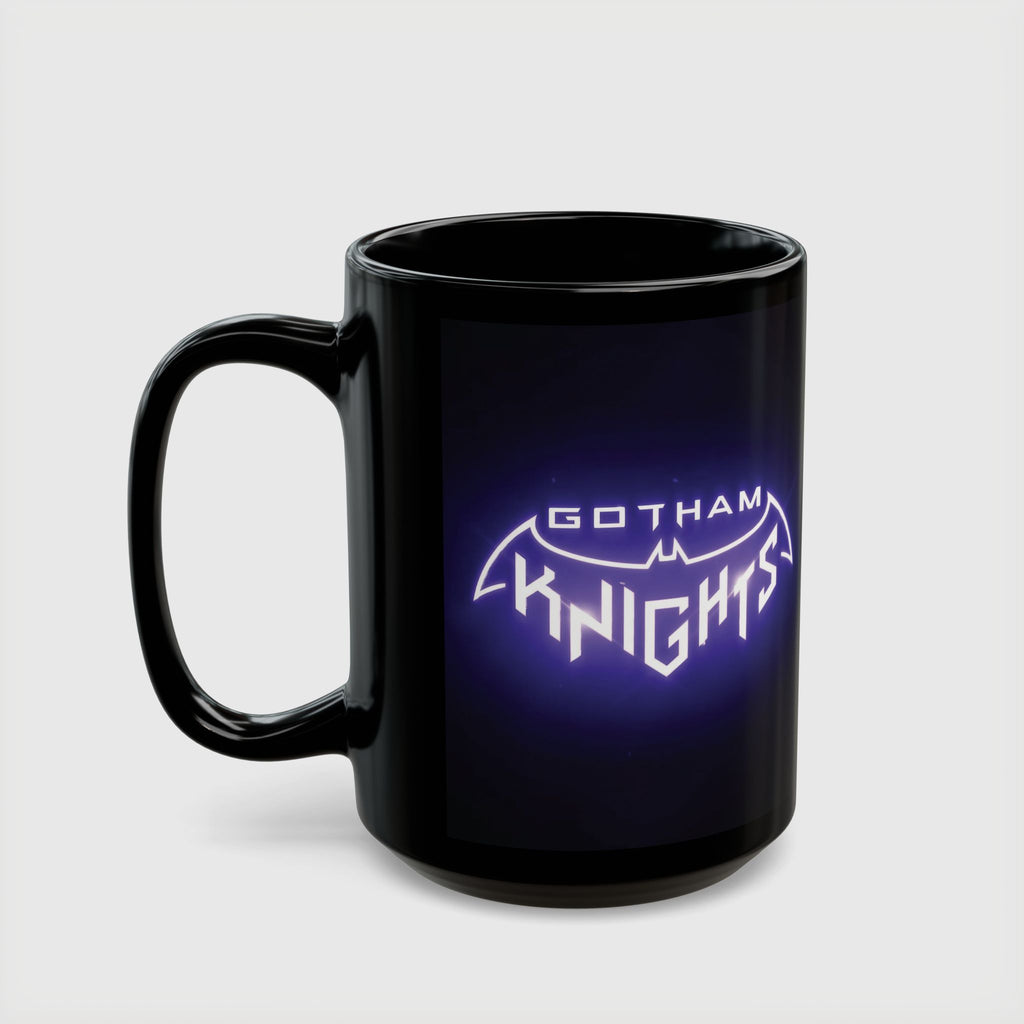 Gotham Knights & Heroes Black Morning Coffee Mug (11oz/15oz)
