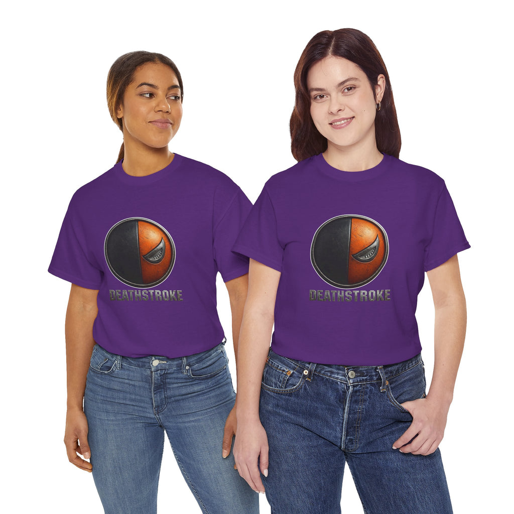 Deathstroke Logo T-Shirt – DC Comics Supervillain Graphic Tee for Fans