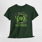 Green Lantern Willpower Graffiti Splatter Unisex T-shirt