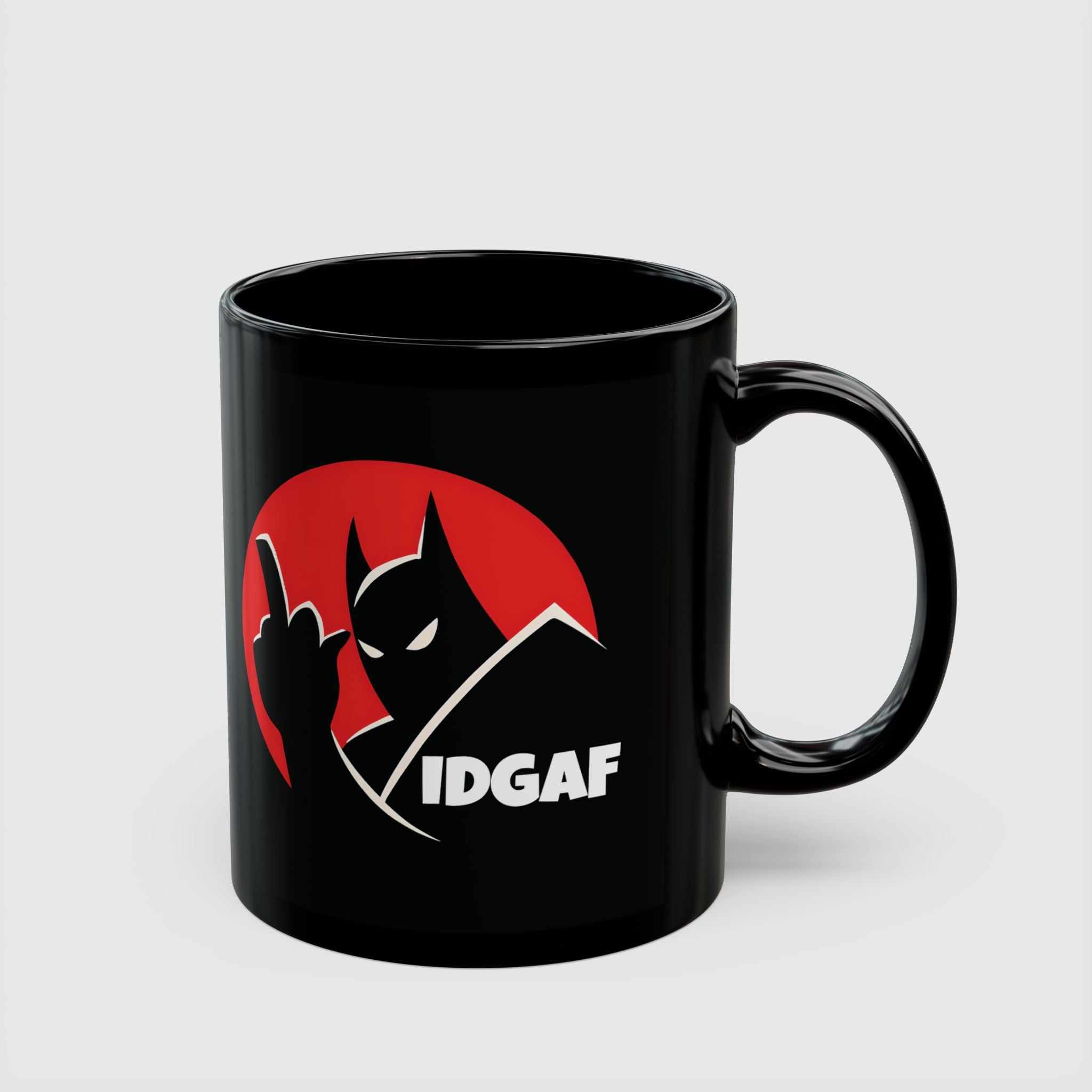IDGAF Boss BATMAN Coffee Mug 11/15 oz - Drkheroz