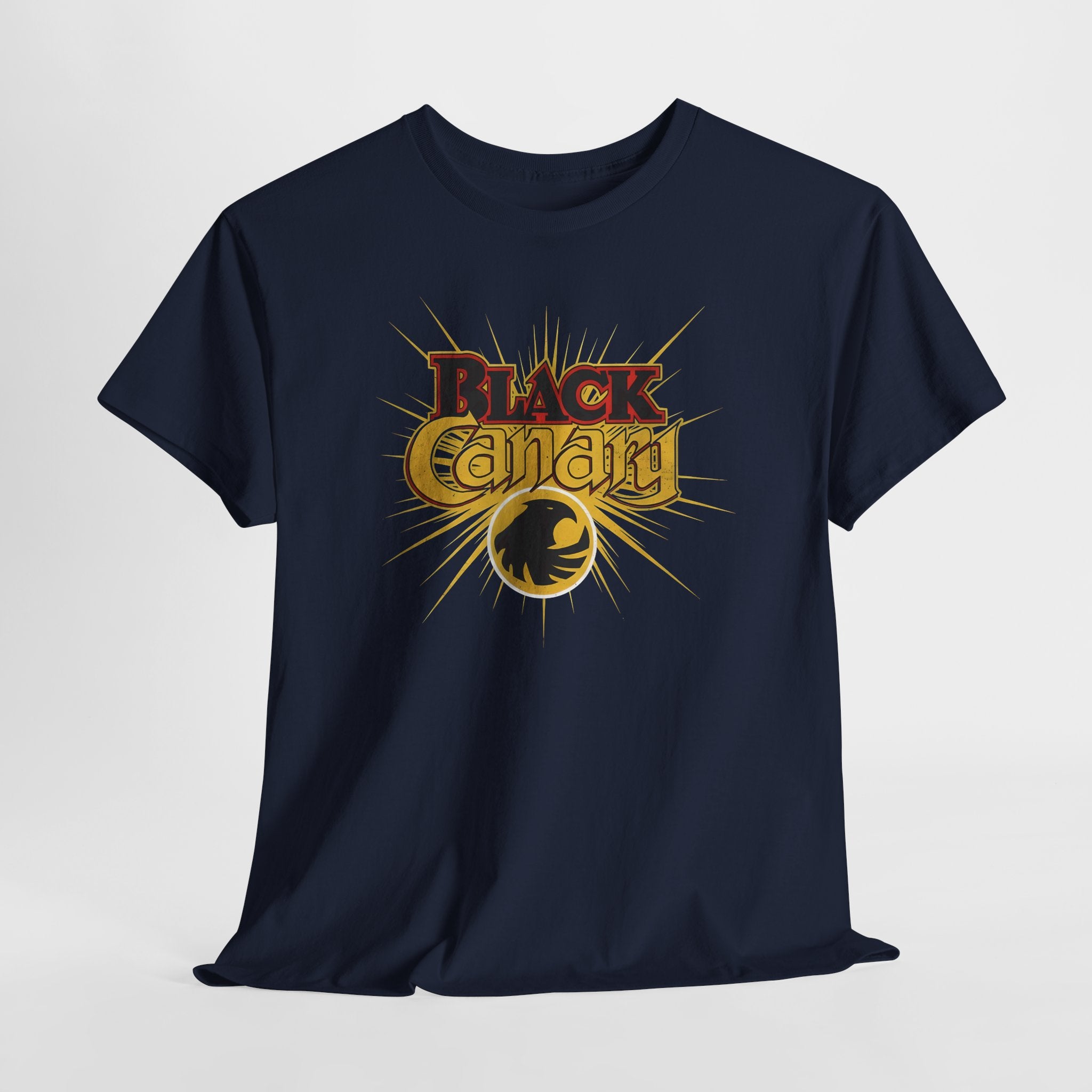 Black Canary Logo T-Shirt — Dinah Lance Justice Society of America Tee