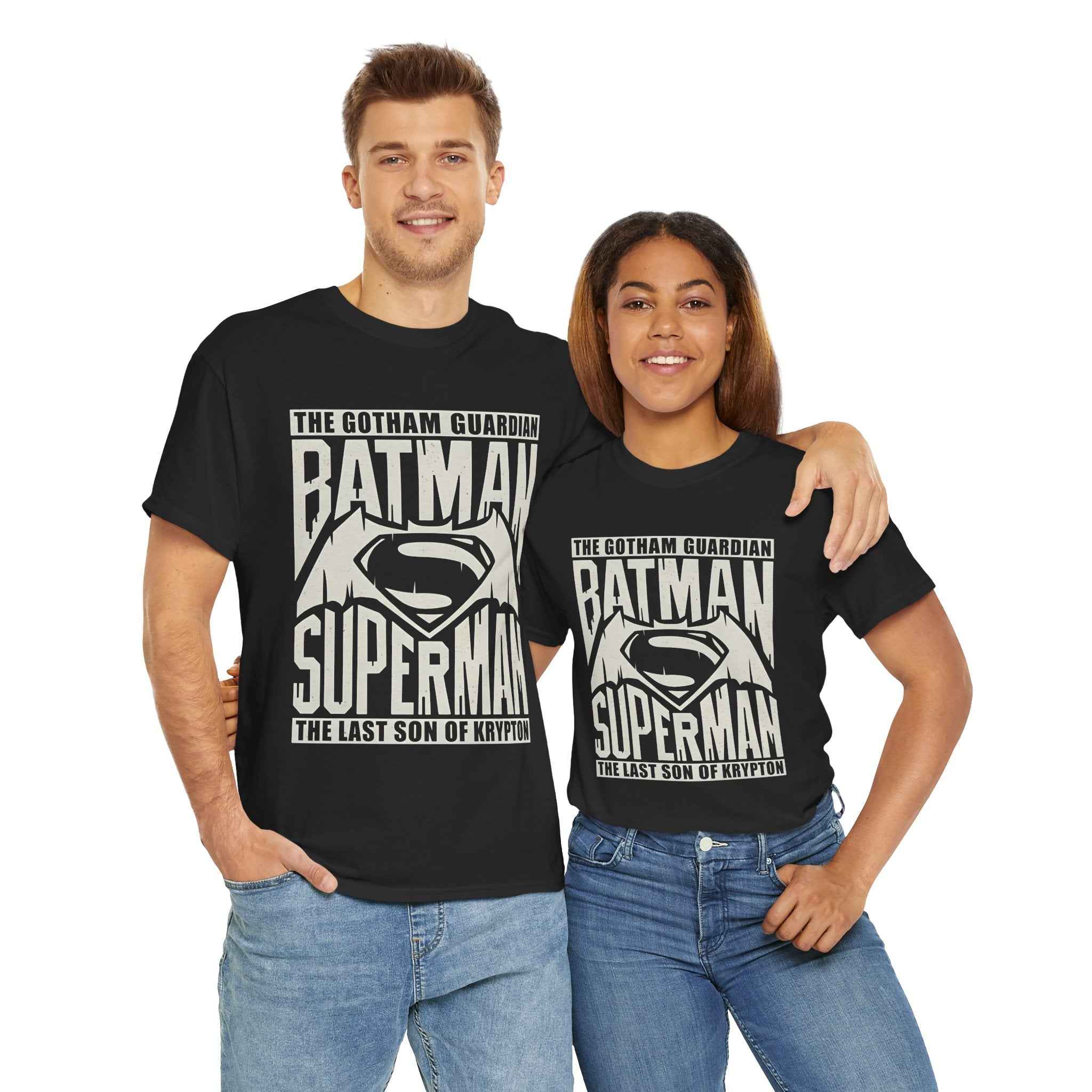 Unisex Batman Superman Dawn of Justice Logo T-Shirt