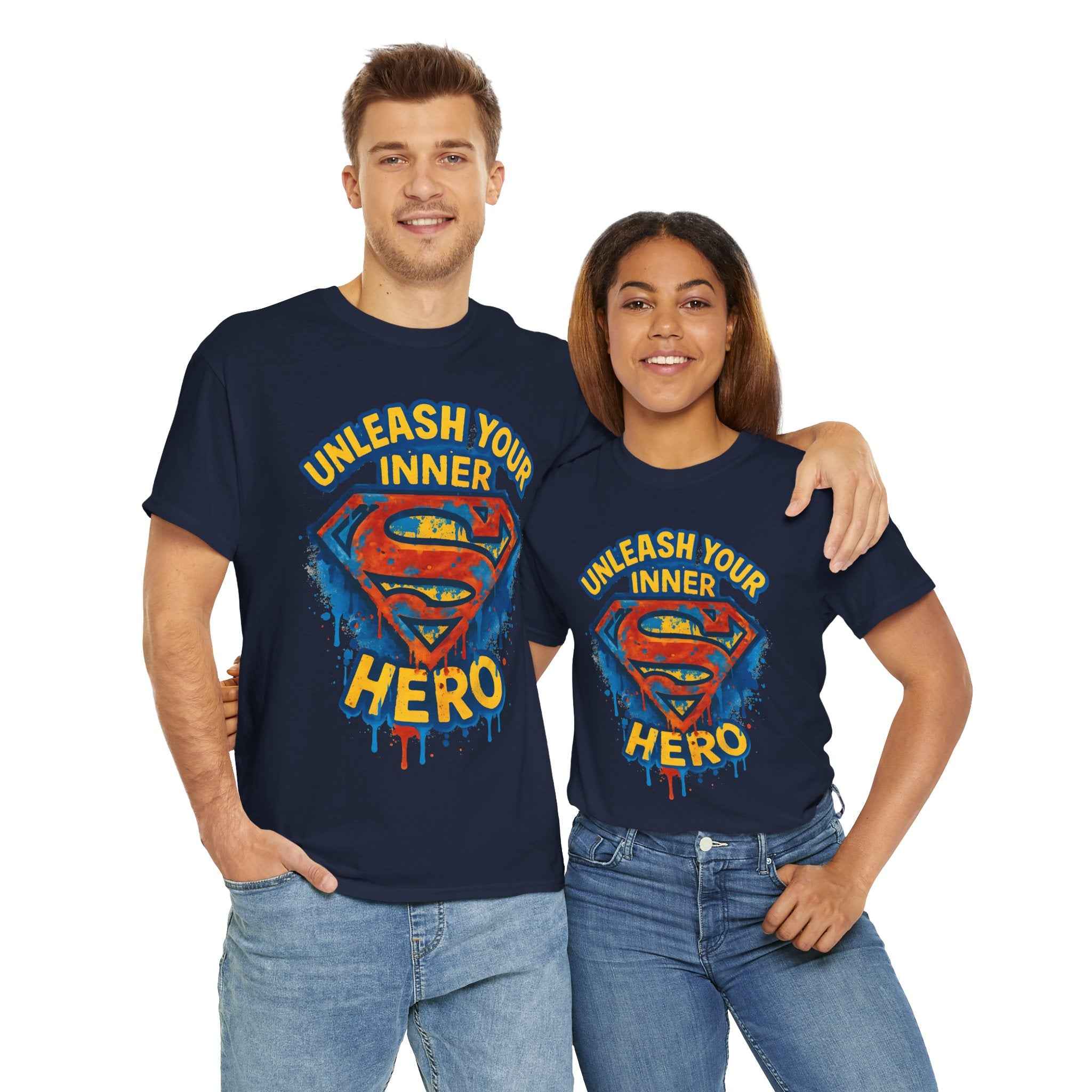 Superman Graphiti Unisex-T-shirt