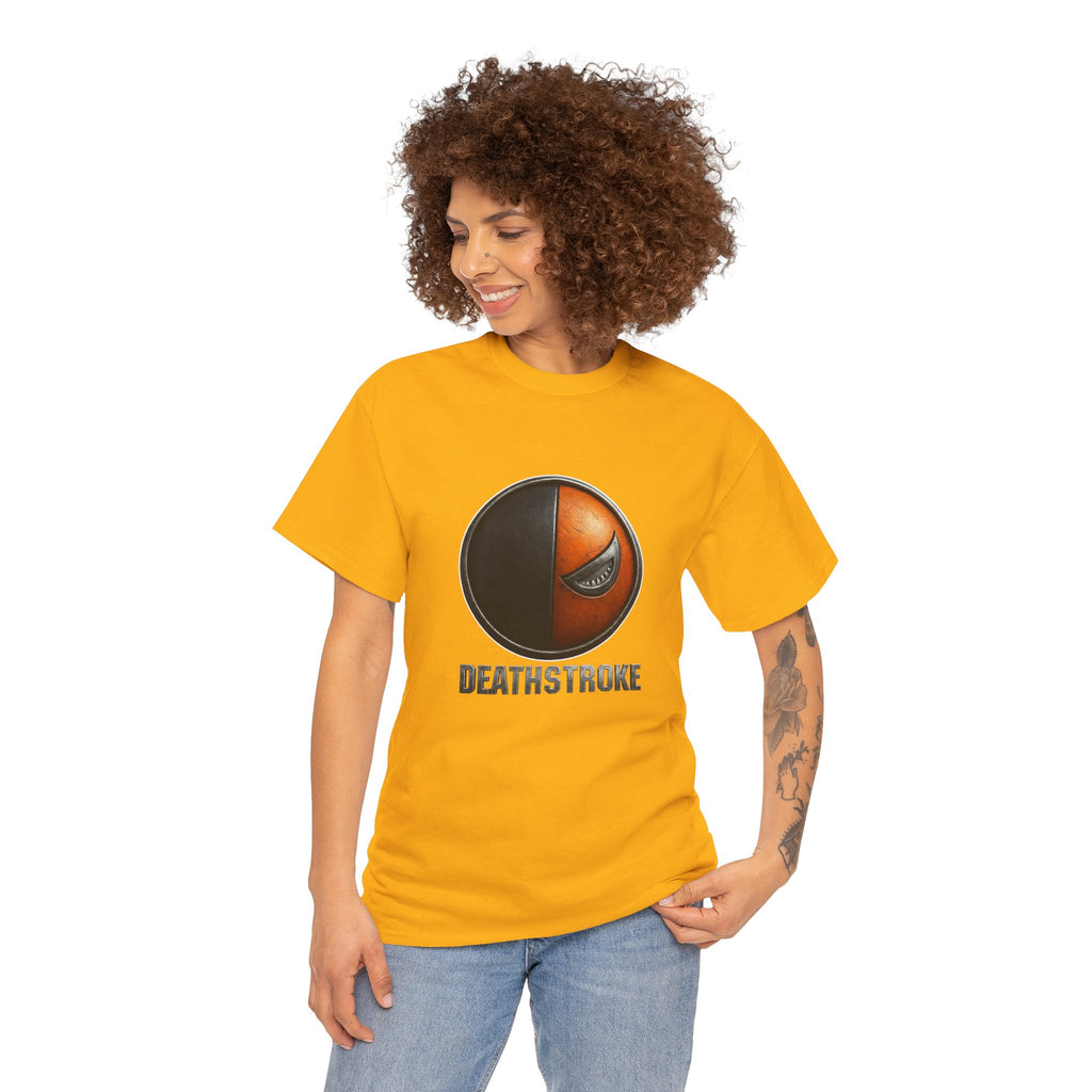 Deathstroke Logo T-Shirt – DC Comics Supervillain Graphic Tee for Fans