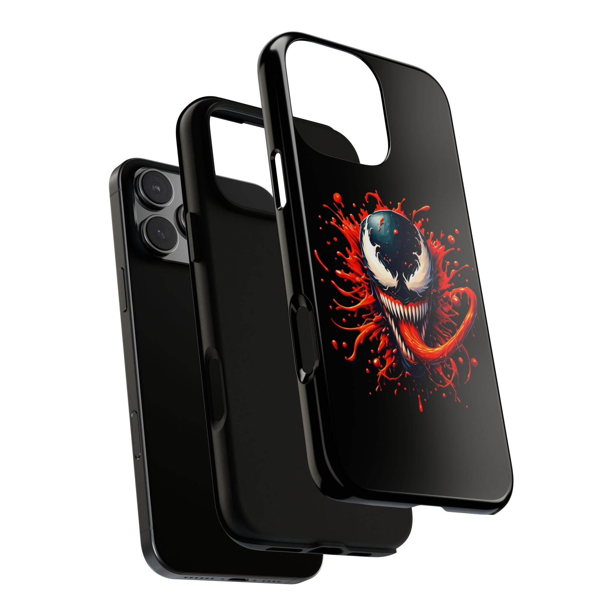 Venom vs Carnage "Symbiote Strike" Hard Case for iPhone 17, 17 Air, 17 Pro Max, 16, 15, 14