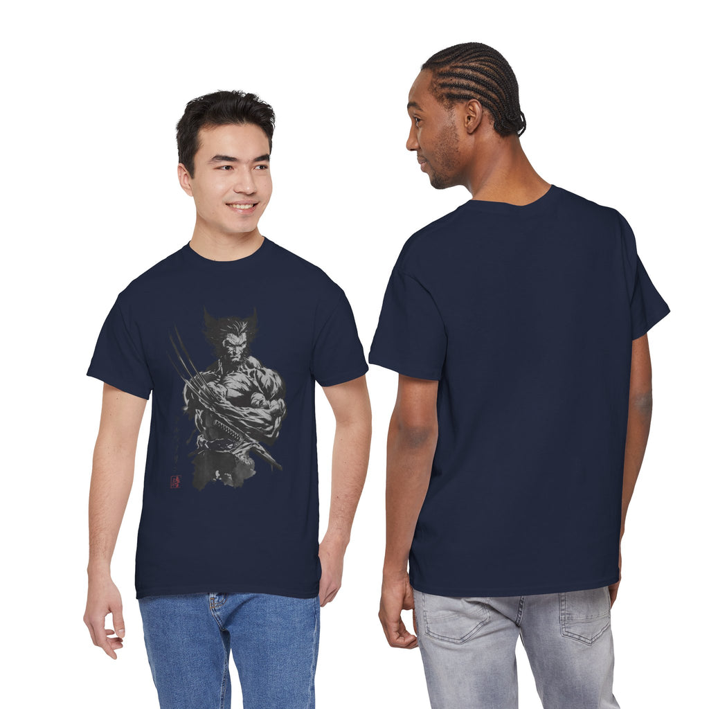 Wolverine Samurai T-Shirt – Marvel Inspired Japanese Style Unisex Tee
