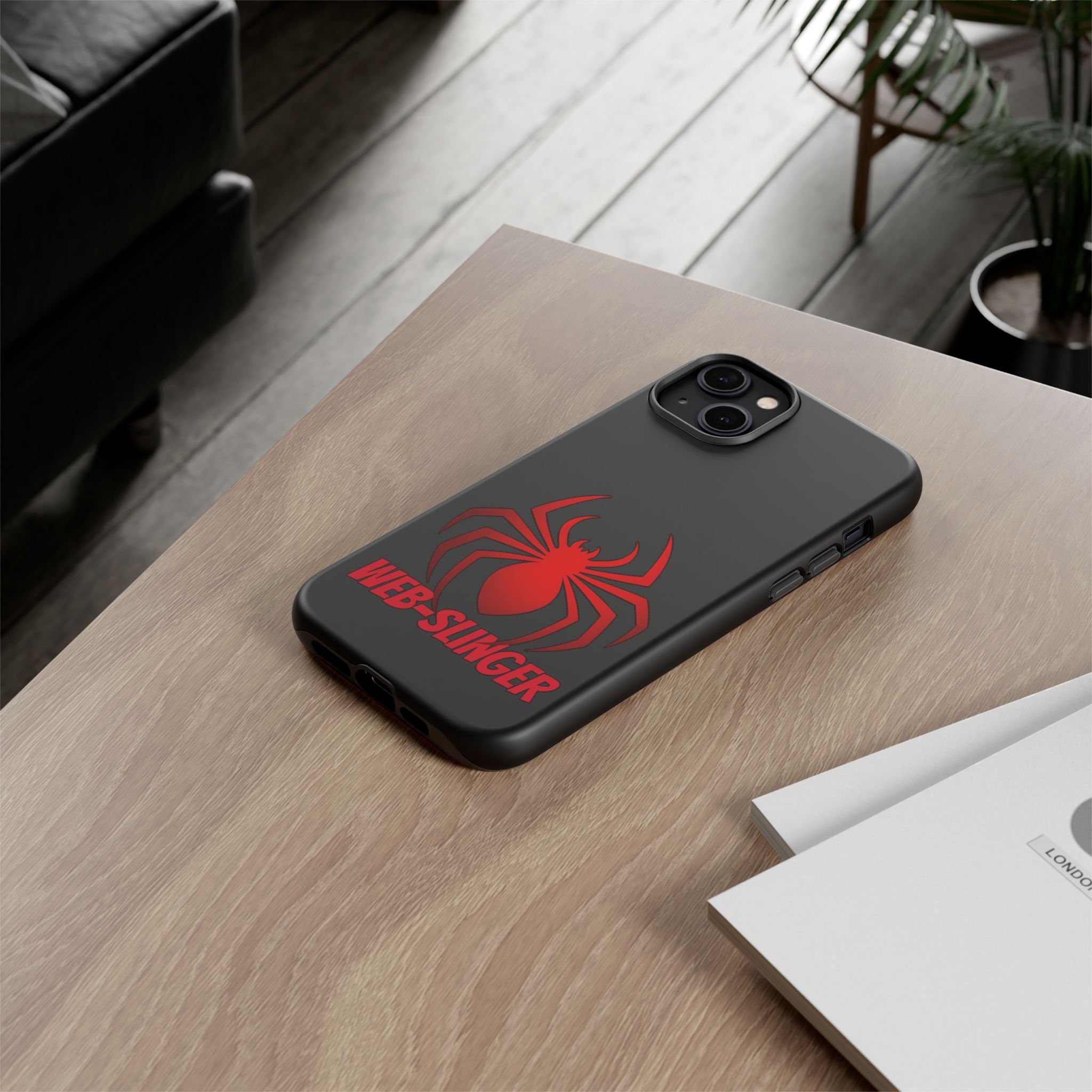 Red Spiderman Hard iPhone Case - Drkheroz