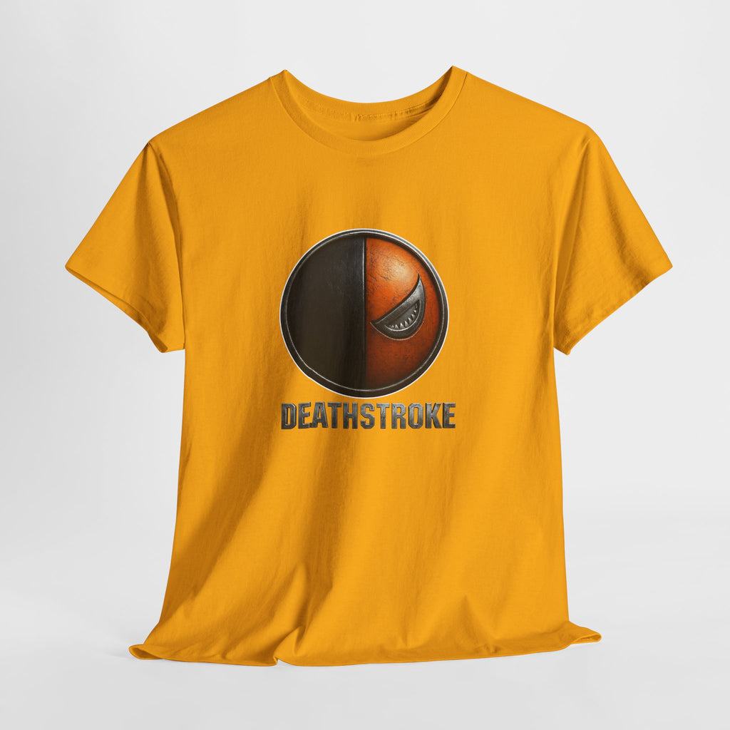 Deathstroke Logo T-Shirt – DC Comics Supervillain Graphic Tee for Fans
