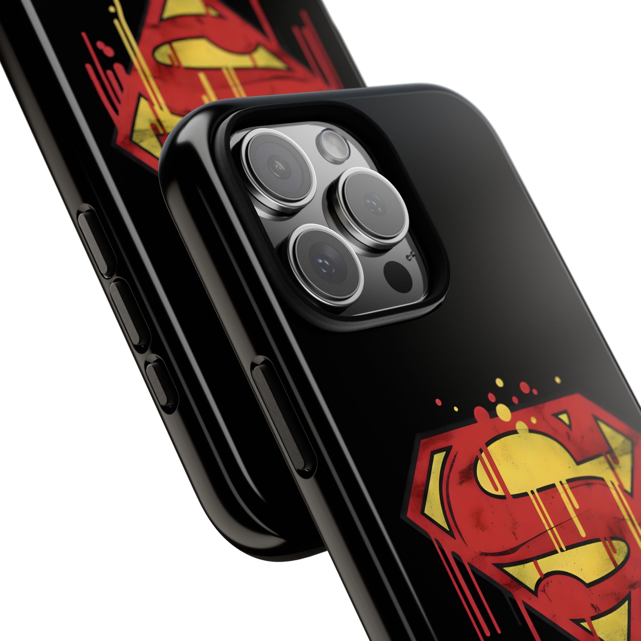 Superman Graphiti Hard iPhone Case