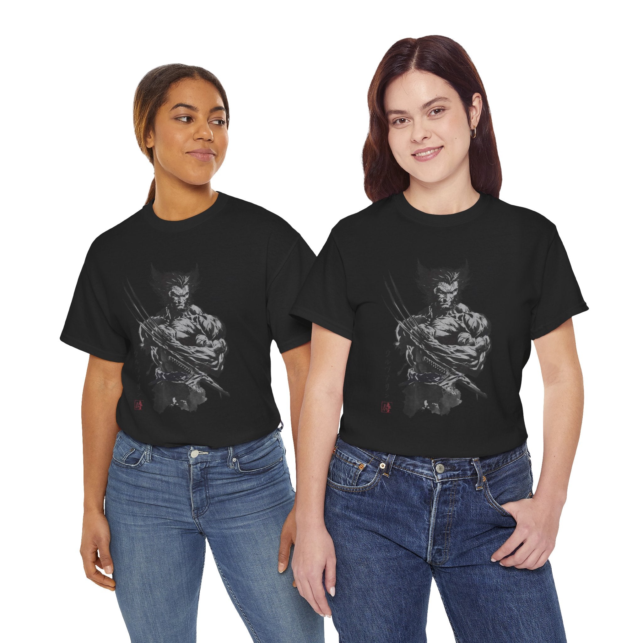 Wolverine Samurai T-Shirt – Marvel Inspired Japanese Style Unisex Tee