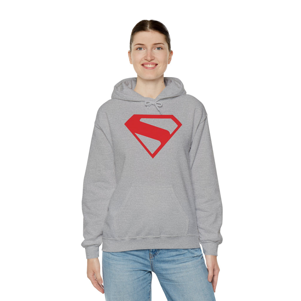 Kingdom Come Superman Logo Hoodie — Vintage Brandon Routh S Shield Sweatshirt