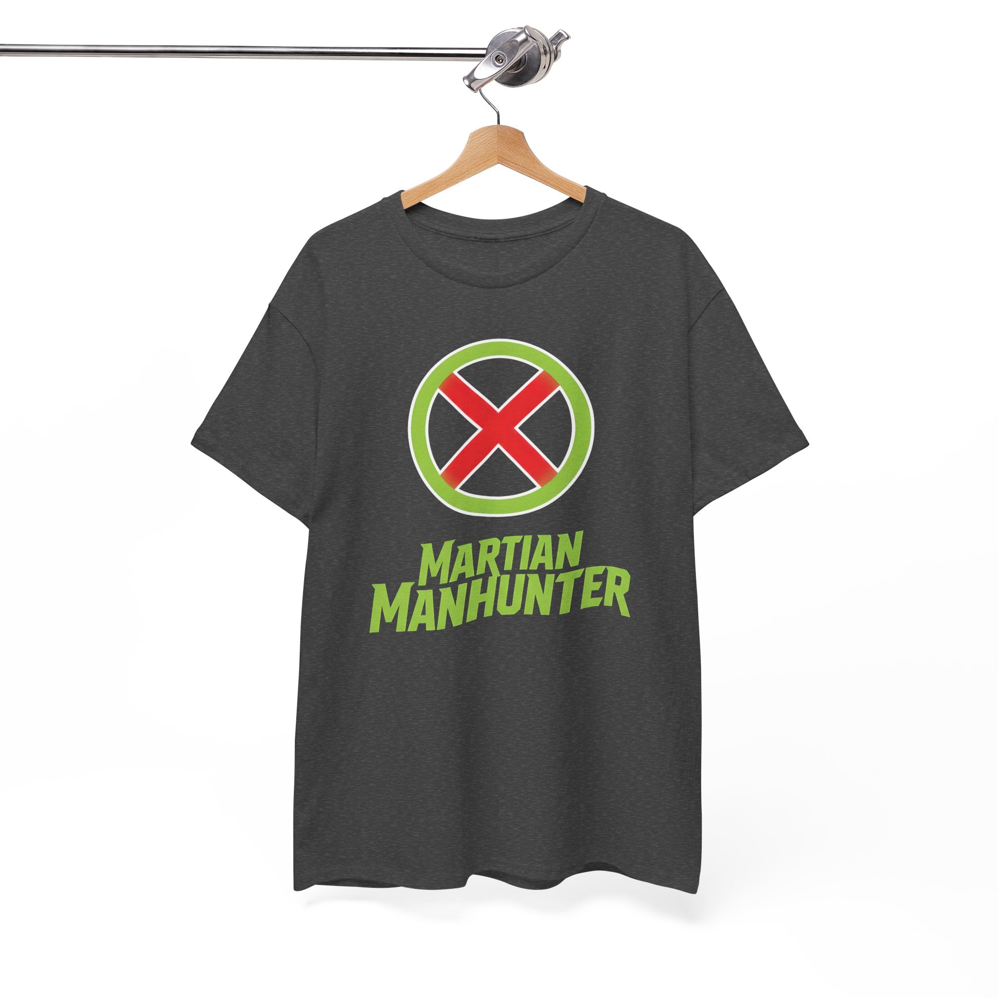 Justice League Martian Manhunter T-Shirt — J'onn J'onzz DC Superhero Cotton Tee