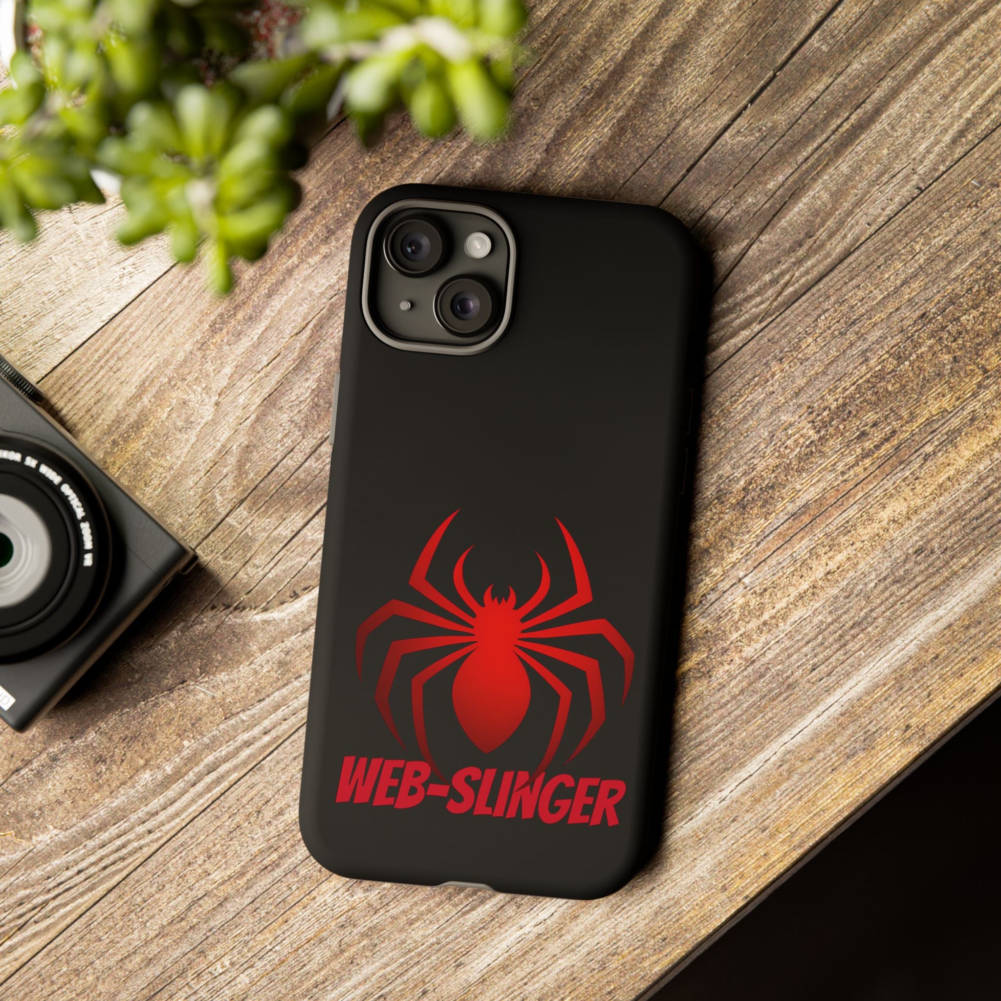 Red Spiderman Hard iPhone Case