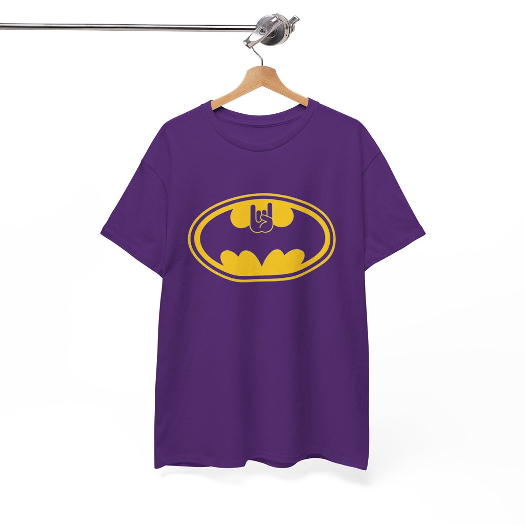 Batman Classic Rock And Roll Logo Unisex Premium T-Shirt