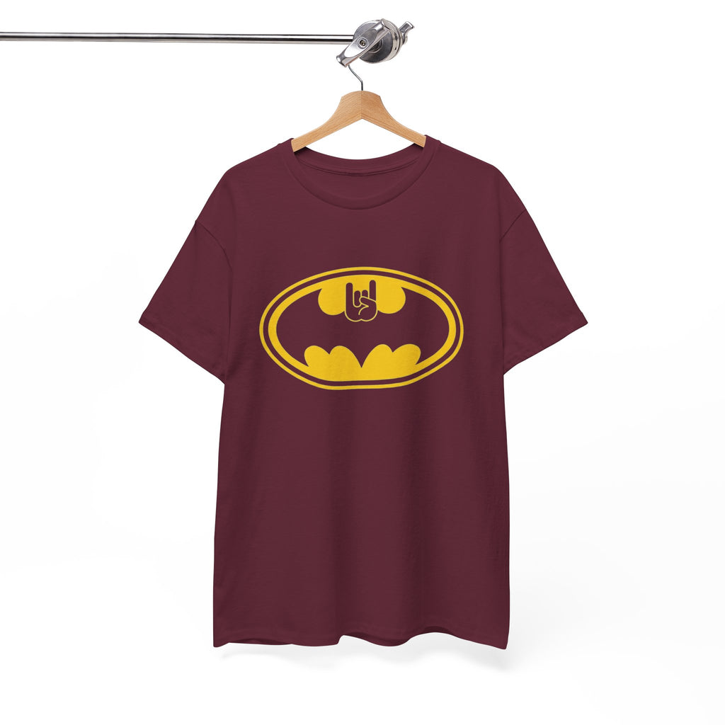 Batman Classic Rock And Roll Logo Unisex Premium T-Shirt
