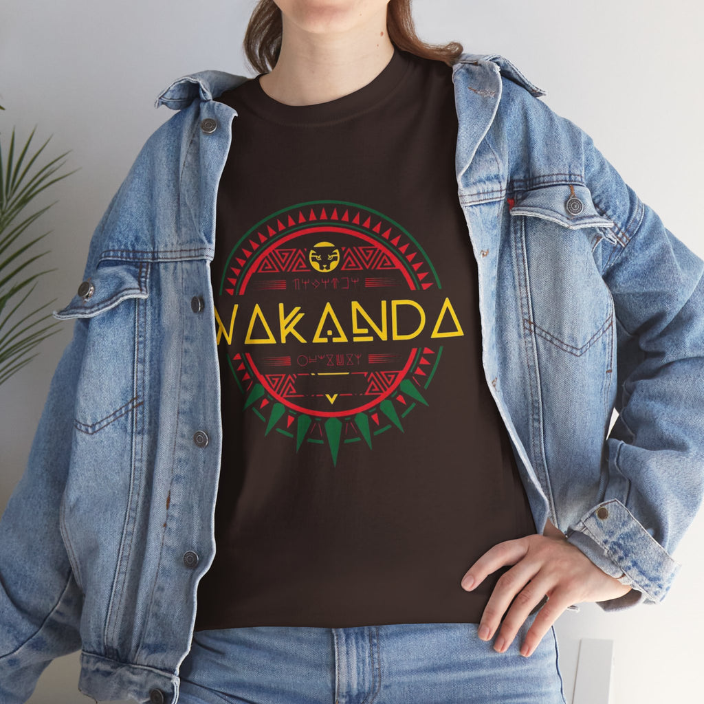 Avengers : Wakanda Forever Tribal Art Unisex T-Shirt