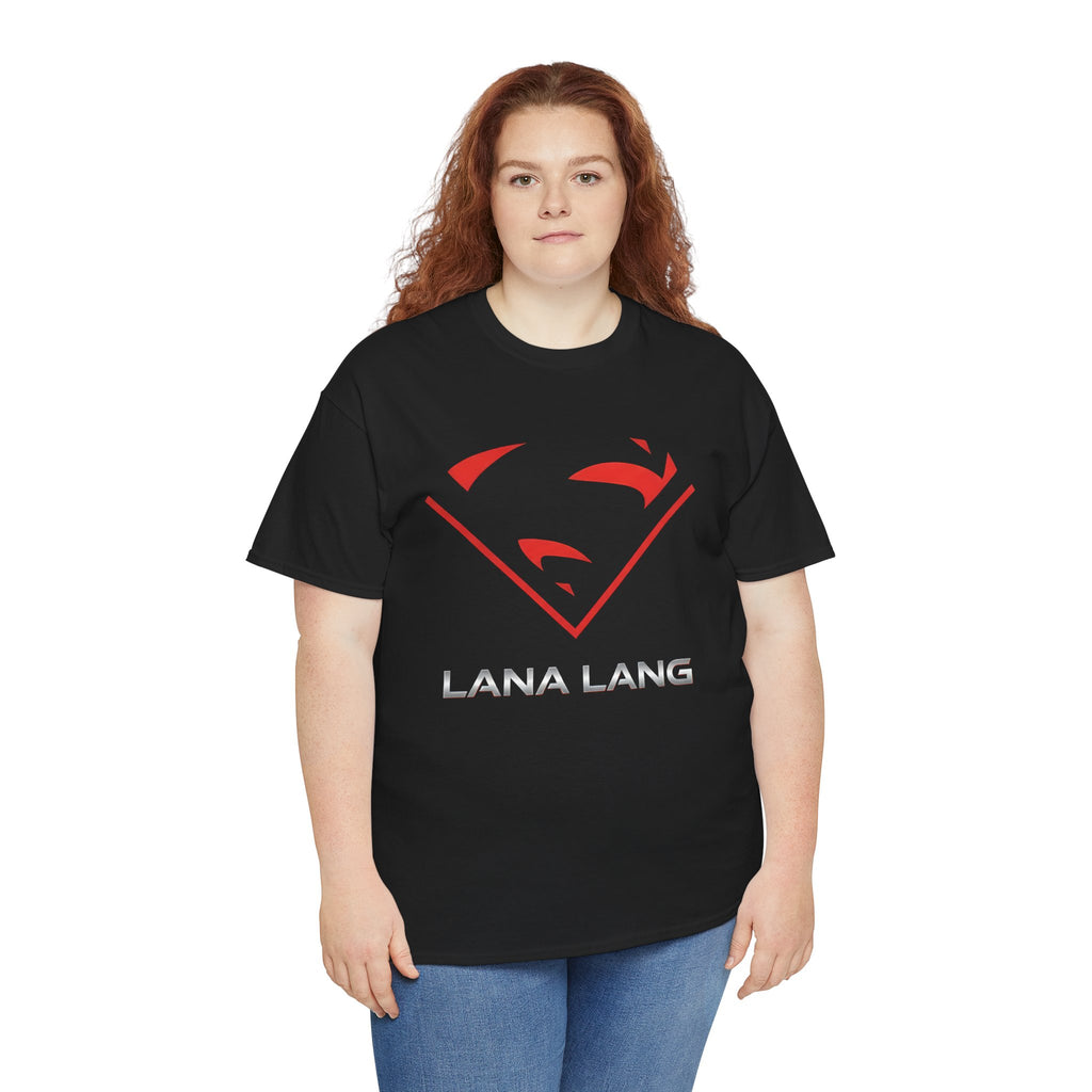 Superwoman Red Shield Graphic T-Shirt — Lana Lang Prime Earth Superwoman Logo Tee
