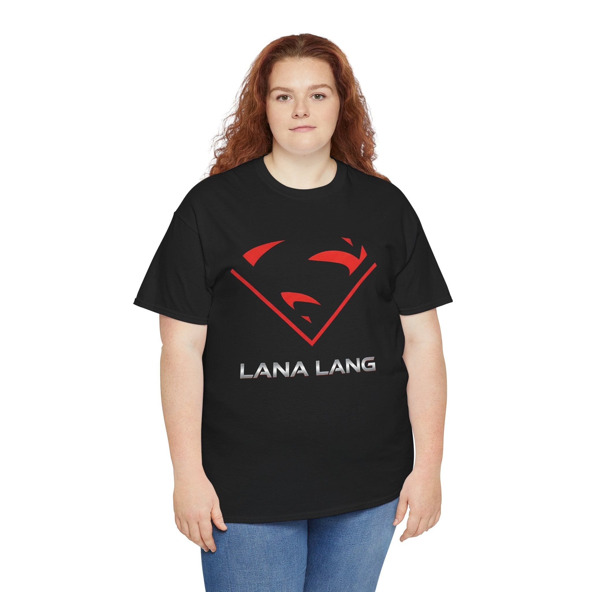 Superwoman Red Shield Graphic T-Shirt — Lana Lang Prime Earth Superwoman Logo Tee