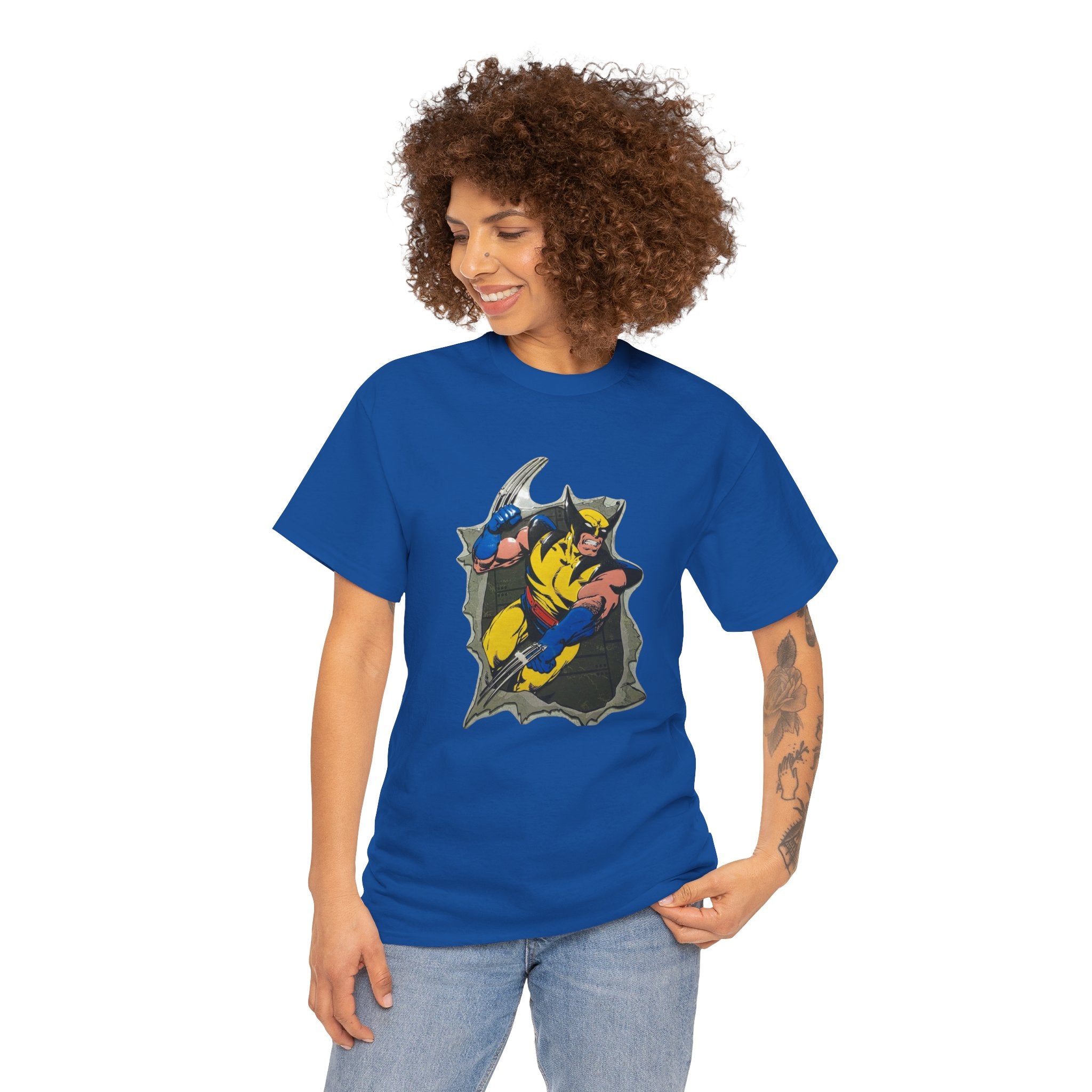 Retro Comic Wolverine T-Shirt — Vintage X‑Men Graphic Tee