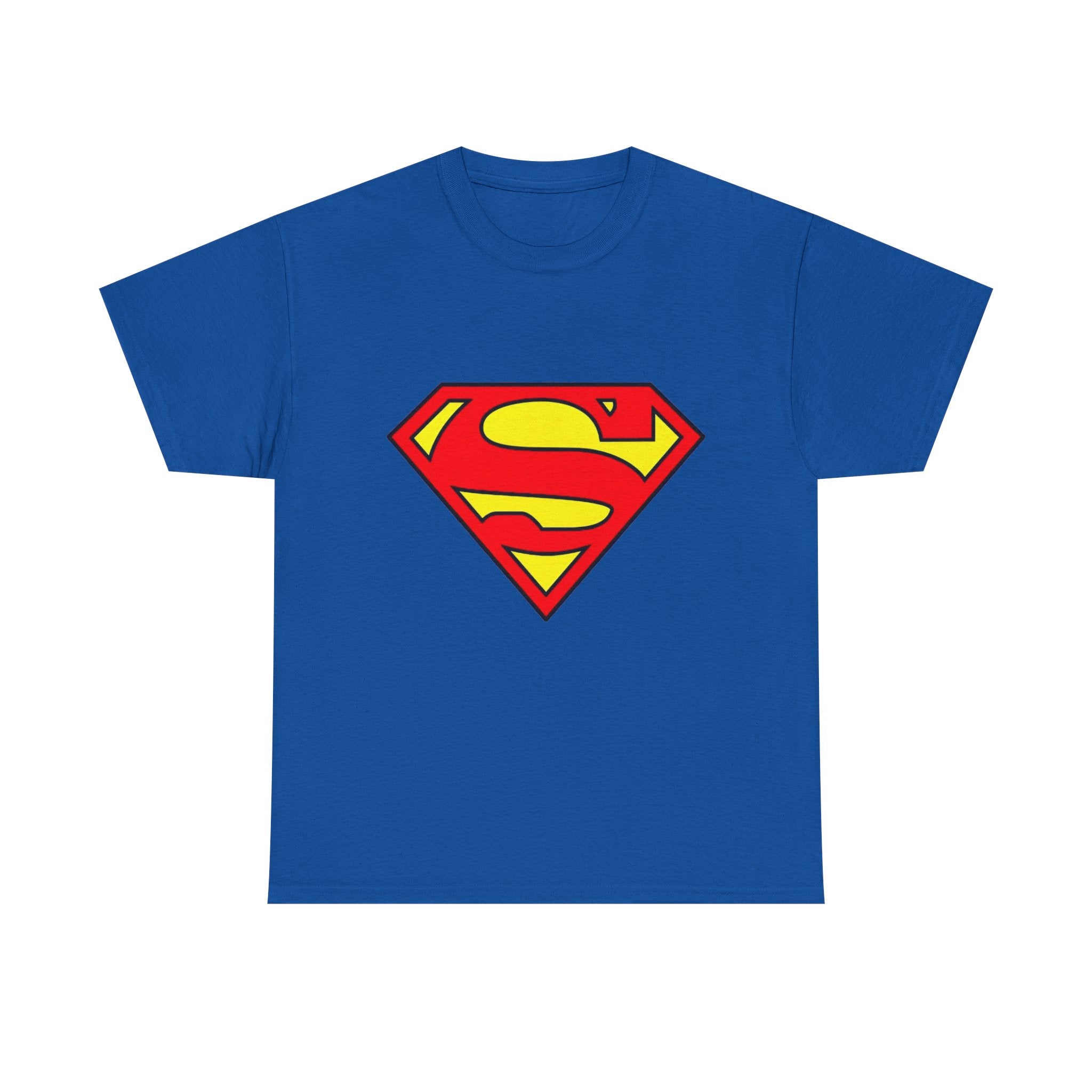 Classic Superman Shield Logo Unisex T-Shirt — Man of Steel "S" Emblem Tee
