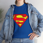 Classic Superman Shield Logo Unisex T-Shirt — Man of Steel "S" Emblem Tee