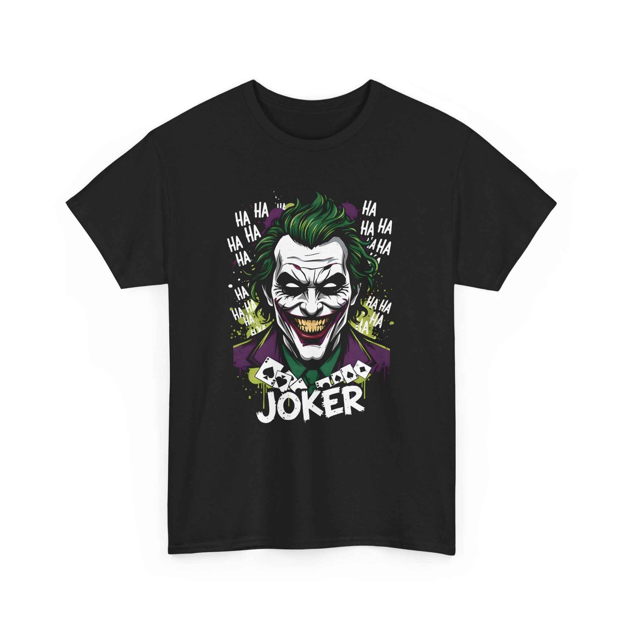 Joker Villain "HA HA HA" Comic Art Unisex T-Shirt