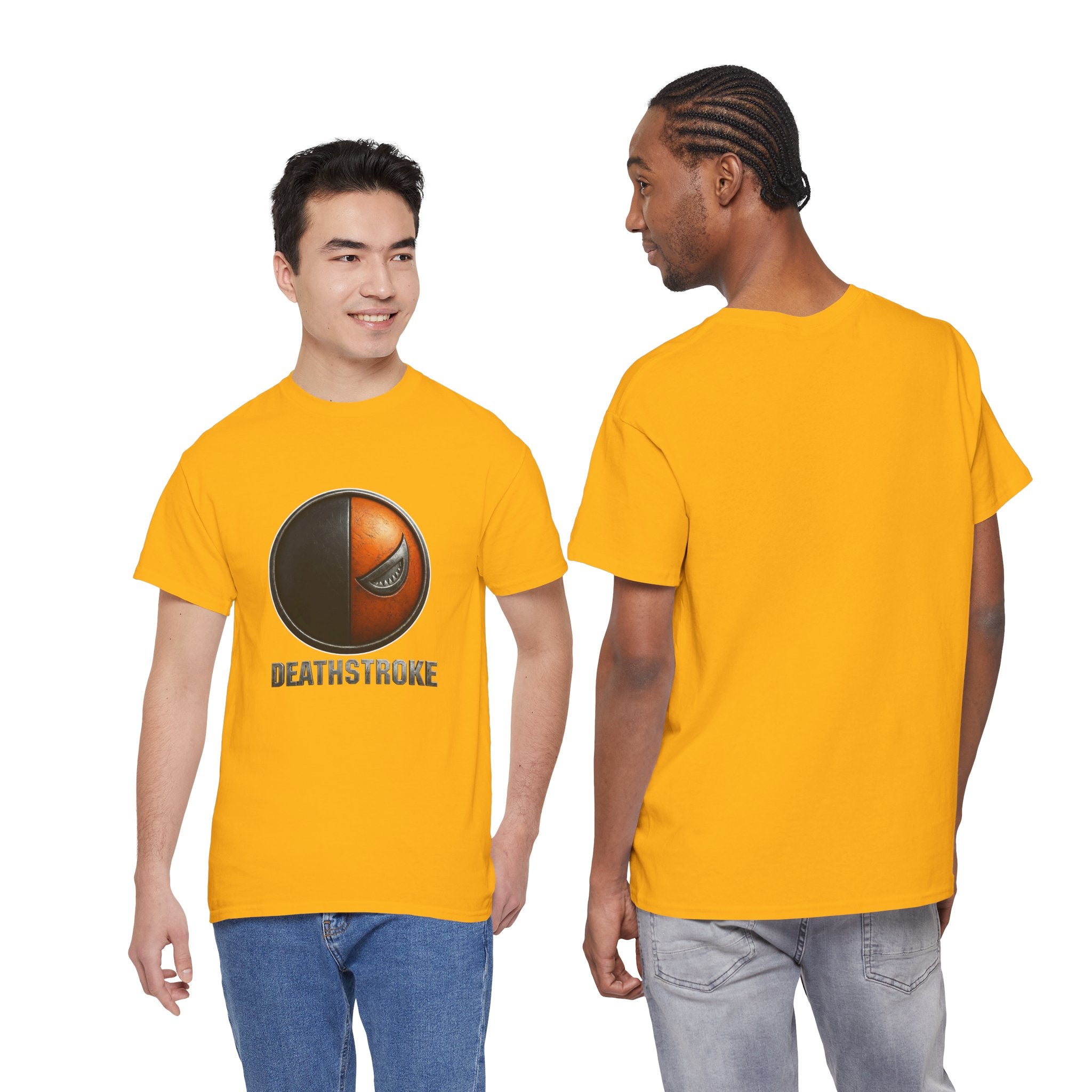 Deathstroke Logo T-Shirt – DC Comics Supervillain Graphic Tee for Fans