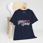 Harley Quinn Skull Heart Shirt – DC Comics Villain Graphic Tee