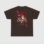 Harlequin Heart Tee — Joker-Inspired Playing Card Graphic T-Shirt