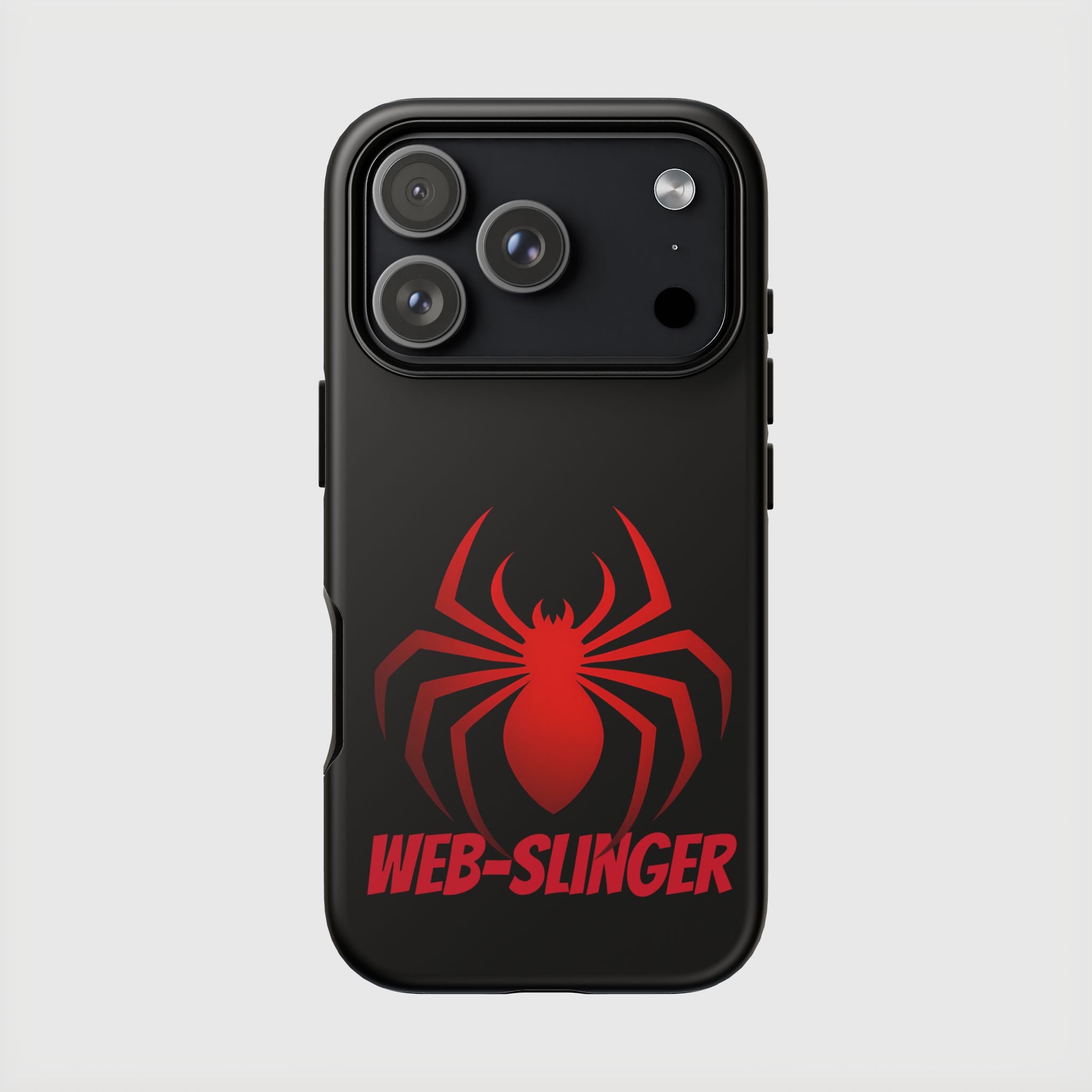 Red Spiderman Hard iPhone Case - Drkheroz