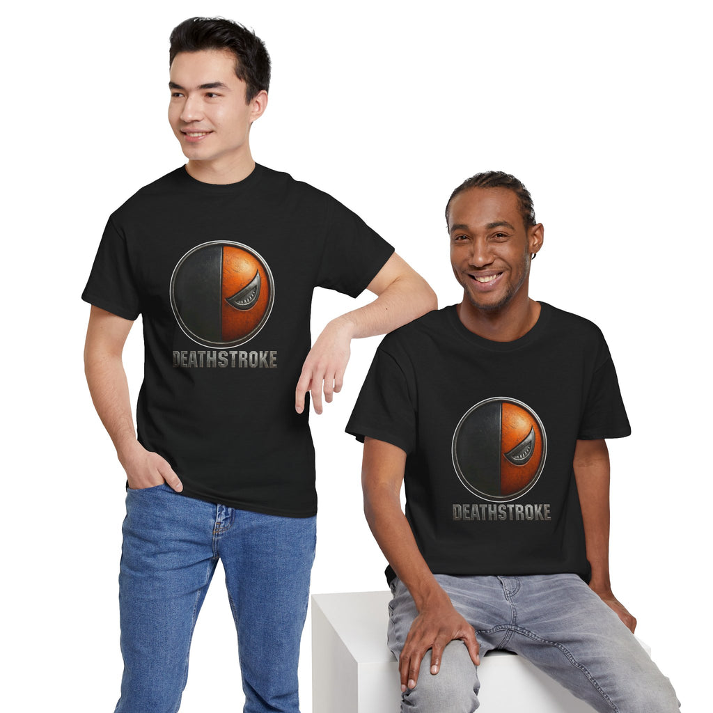 Deathstroke Logo T-Shirt – DC Comics Supervillain Graphic Tee for Fans