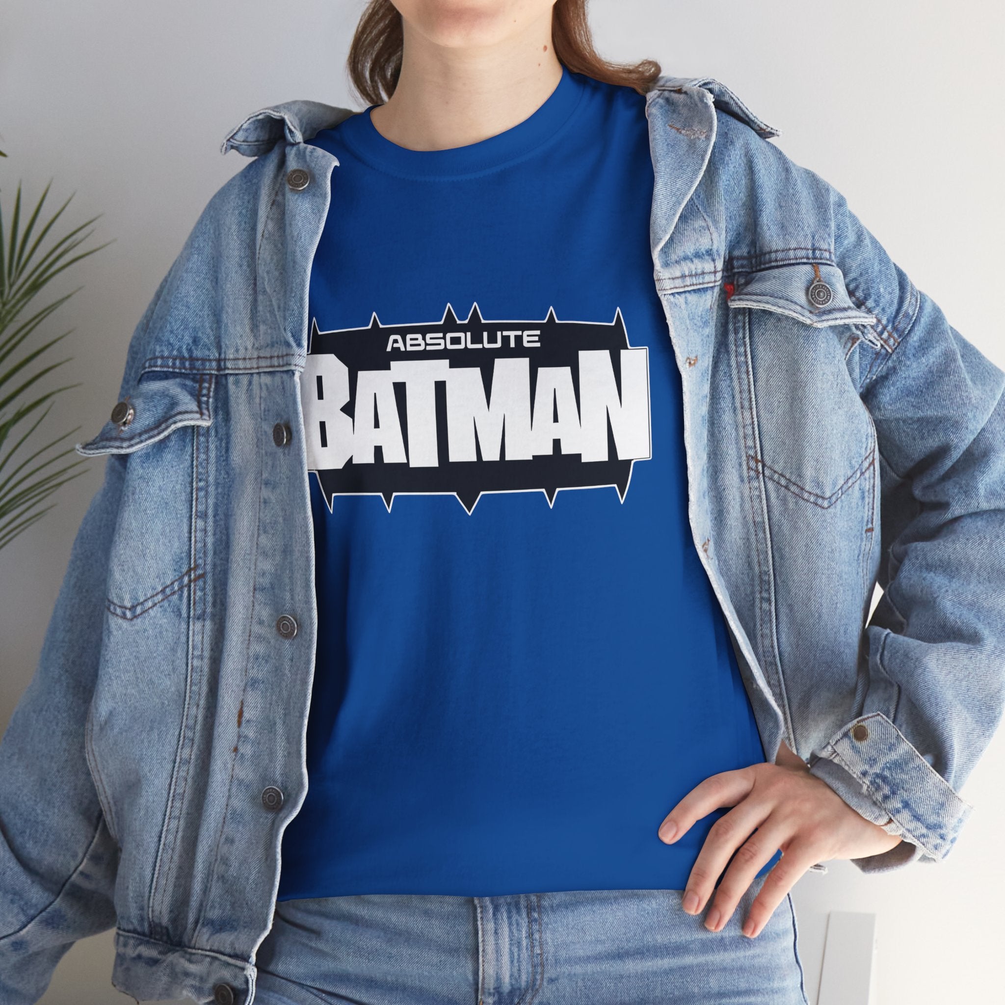 Absolute Batman Logo Unisex T-Shirt – DC Absolute Universe Gotham Knight Heavy Bat Graphic Tee
