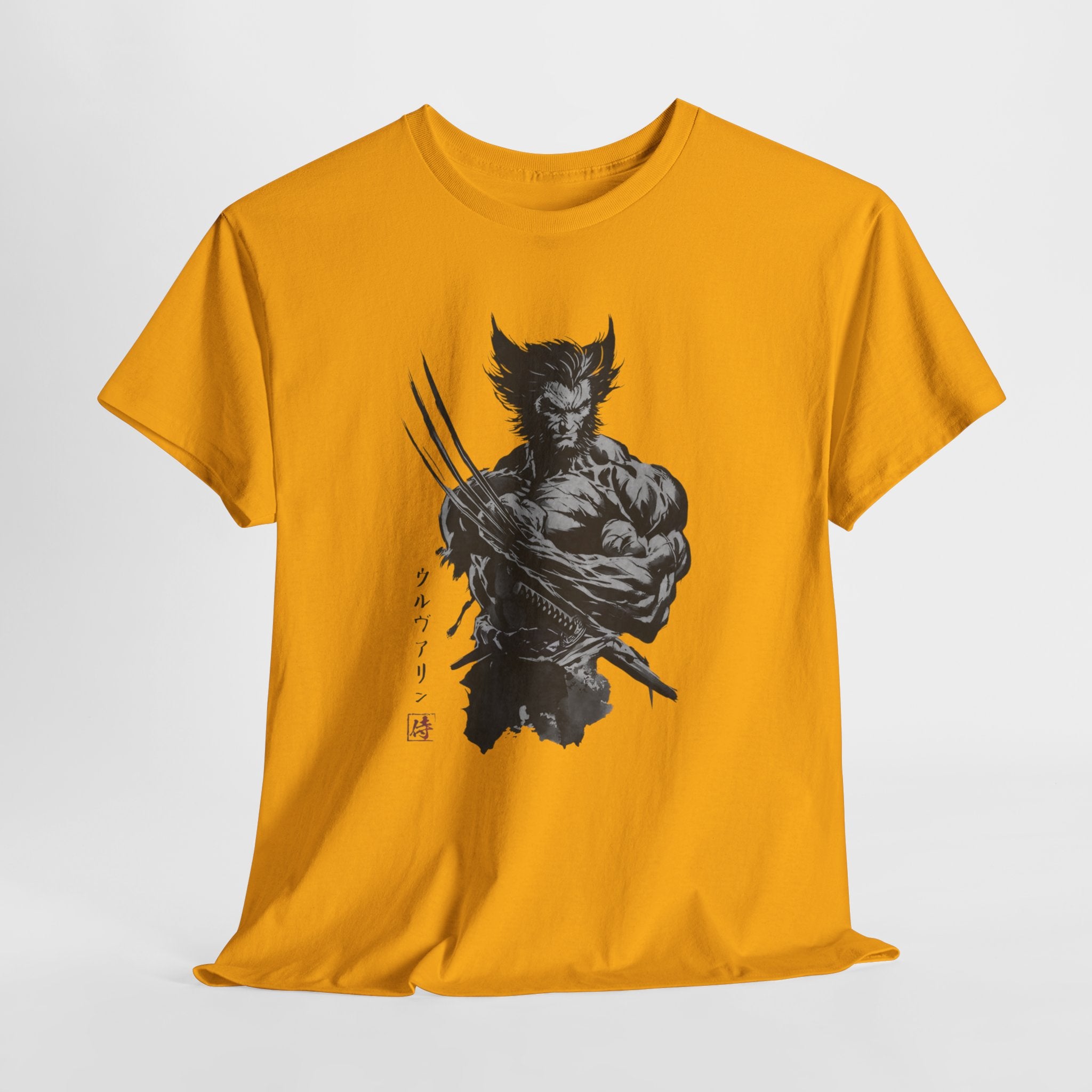 Wolverine Samurai T-Shirt – Marvel Inspired Japanese Style Unisex Tee