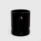 Batman Vengeance Blood Splatter Black Ceramic Mug - Drkheroz